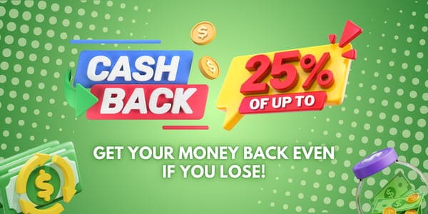 Daily cashback and rebate campaign banner artwork