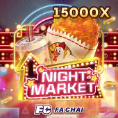 Night Market street themed slot icon